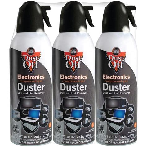 10 oz. Disposable Compressed Gas Duster (3